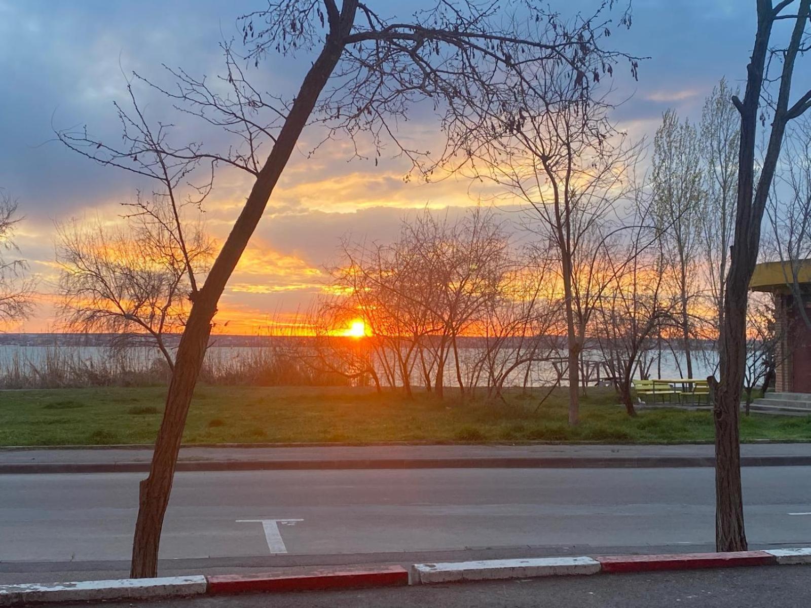 Sunset Near The Apartament